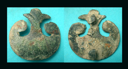 Harness Mount, Peltate, 1st-3rd Cent, Impressive!